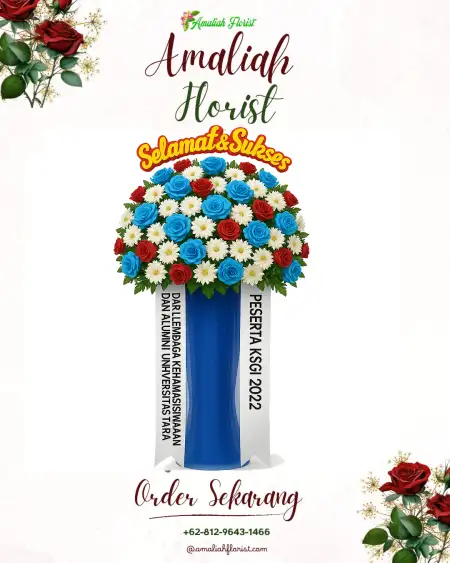 Standing Flowers Gedung Wedding Sentul